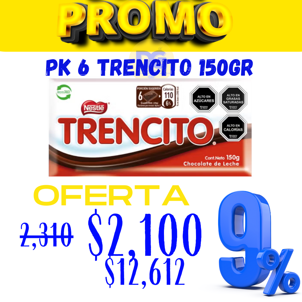 pk 6 trencito 150GR
