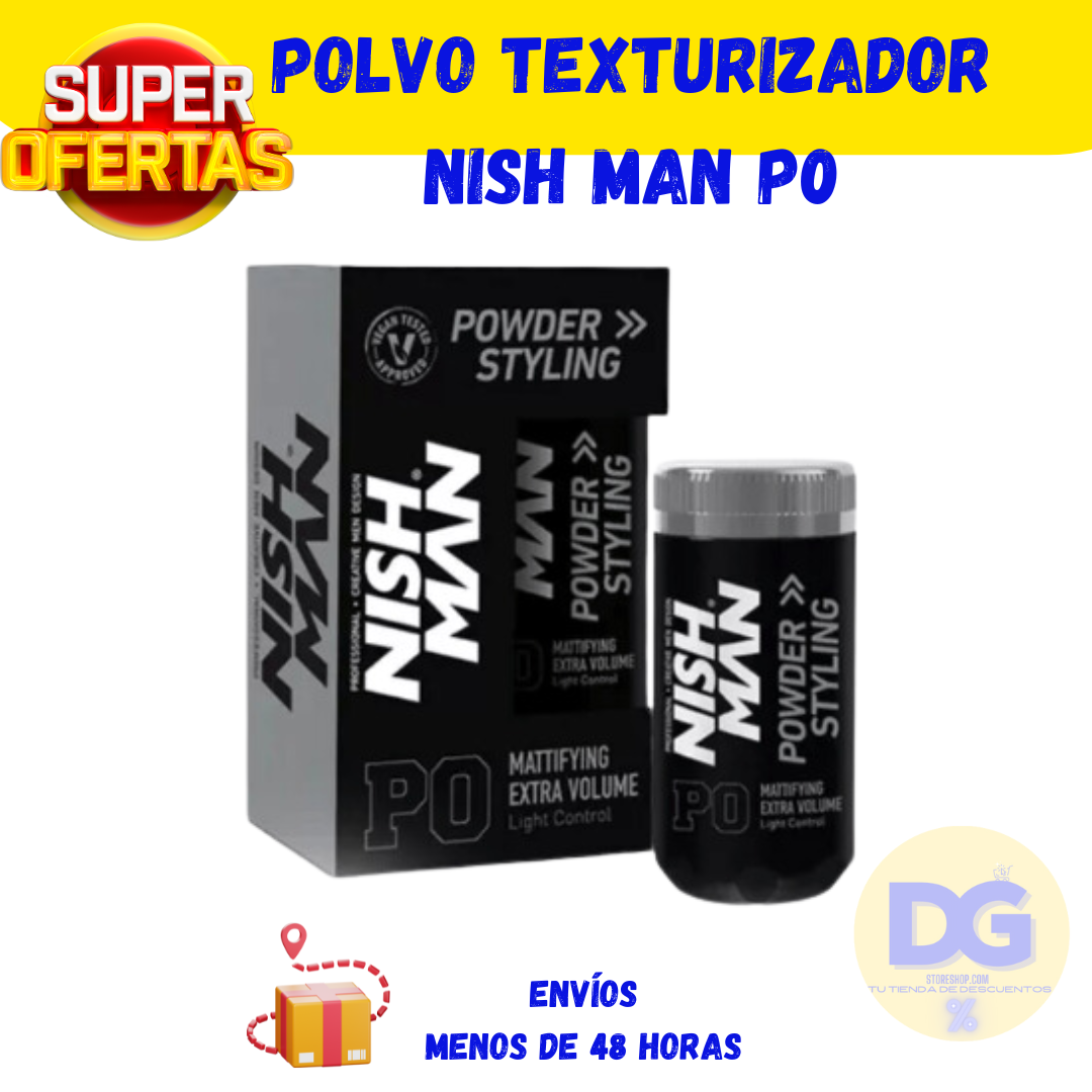 polvo texturizador nish man p0