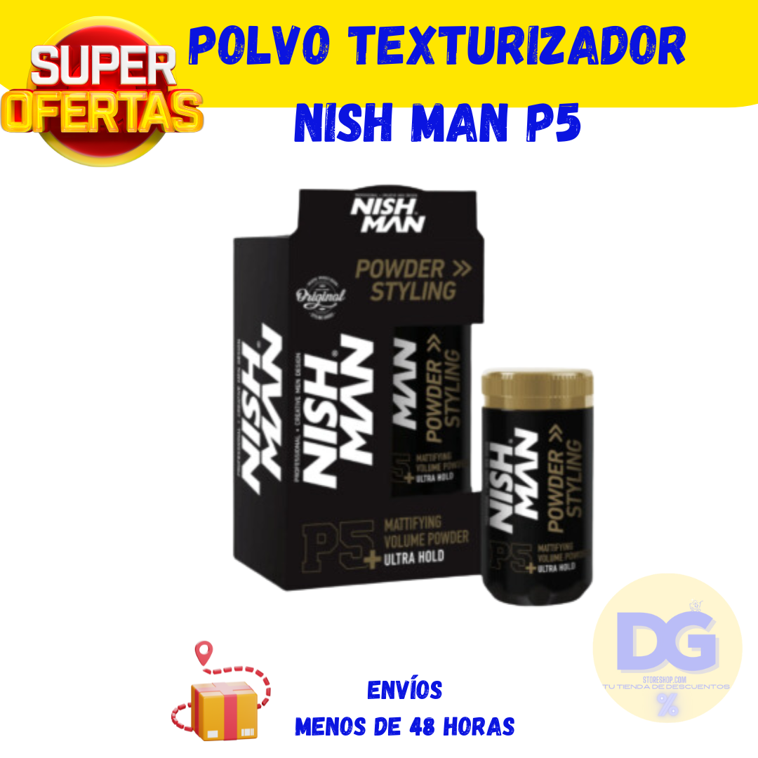 polvo texturizador nish man p5