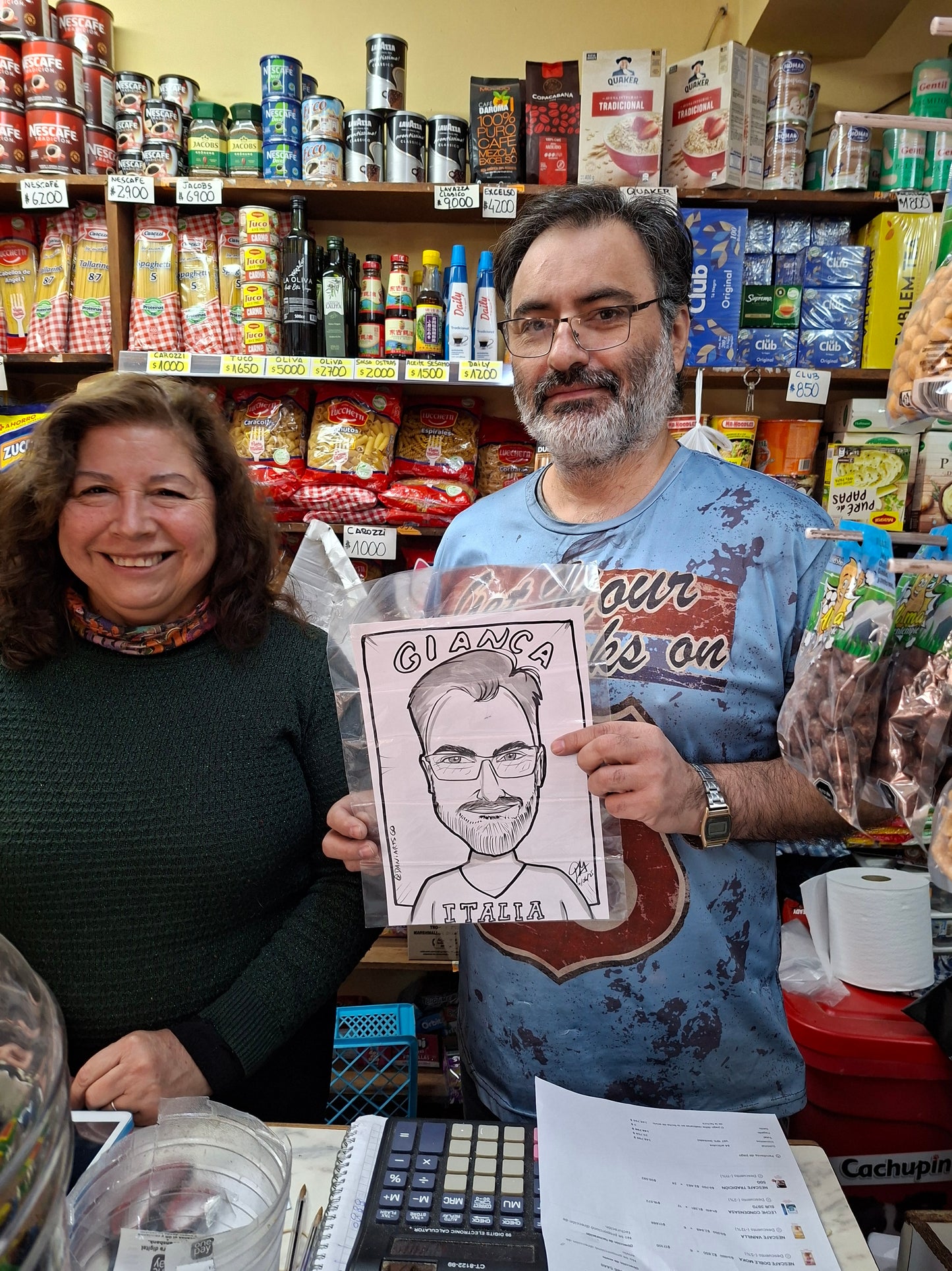 DIBUJO DE CARICATURA Cara y hombros Lineas y sombreado Blanco y Negro (Precio por cara)