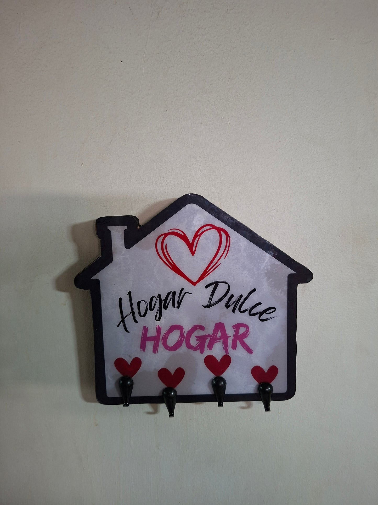 Perchero Hogar Dulce Hogar (llaveros)✨
