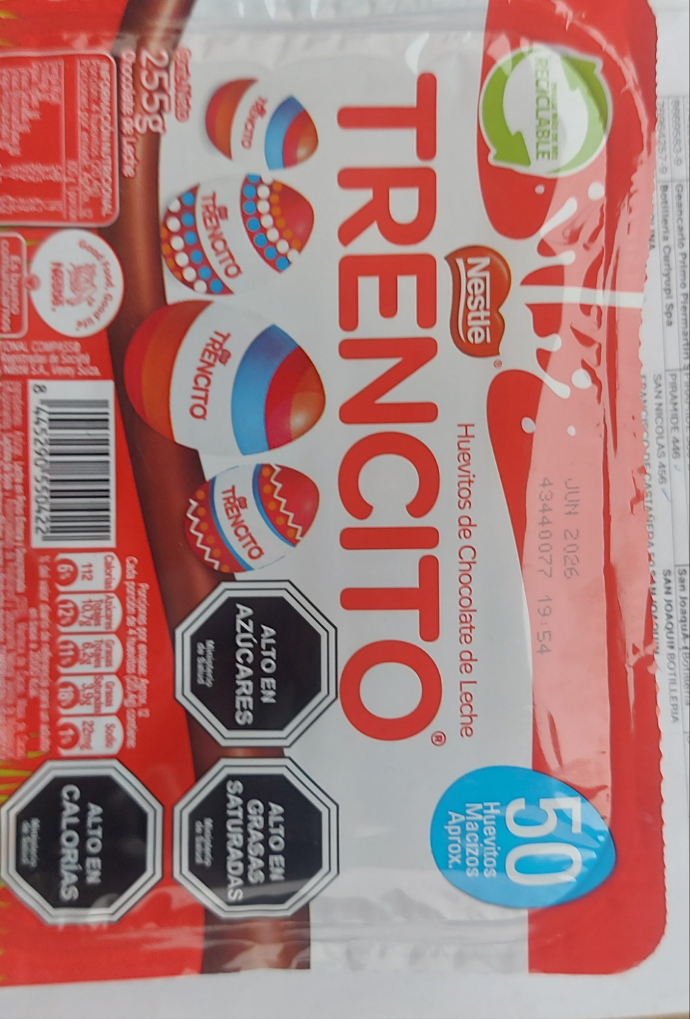 Huevo Trencito 50UND