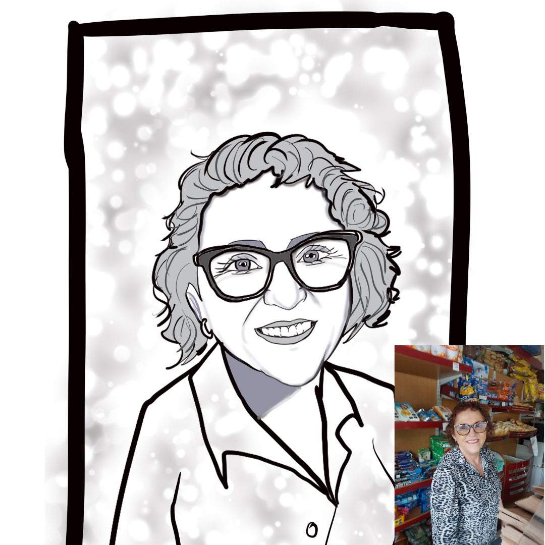 DIBUJO DE CARICATURA Cara y hombros Lineas y sombreado Blanco y Negro (Precio por cara)