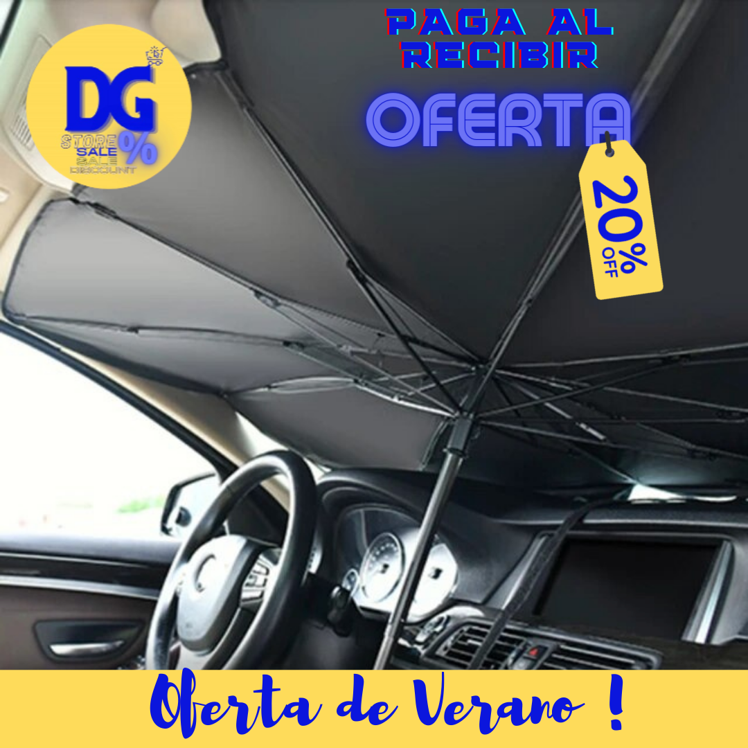 Parasol Plegable para Auto Protección UV™ 🛡️🔆- (Paga al Recibir)