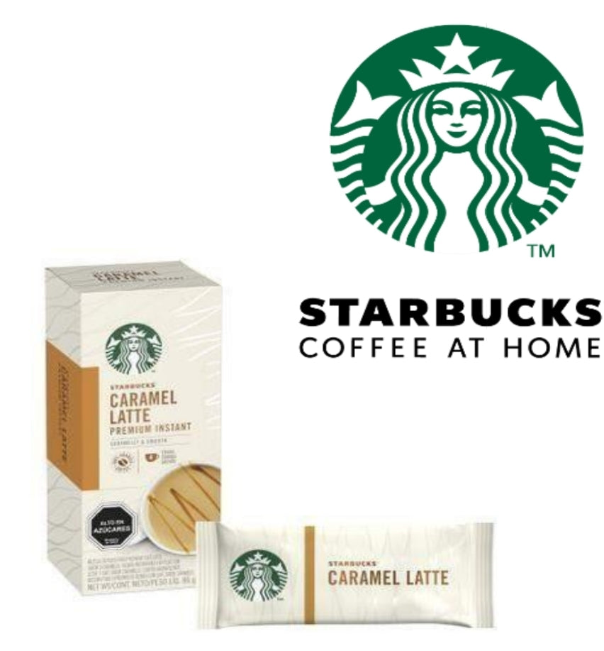 STARBUKS CARAMEL LATTE
DISPLAY 4 SOBRES - 21.5 GR