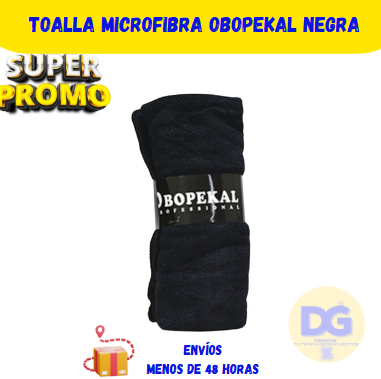 (Negra)OBOPEKAL Toallas 45*85