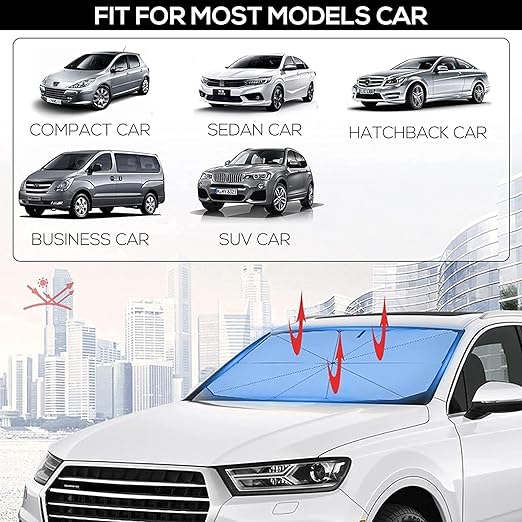Parasol Plegable para Auto Protección UV™ 🛡️🔆- (Paga al Recibir)