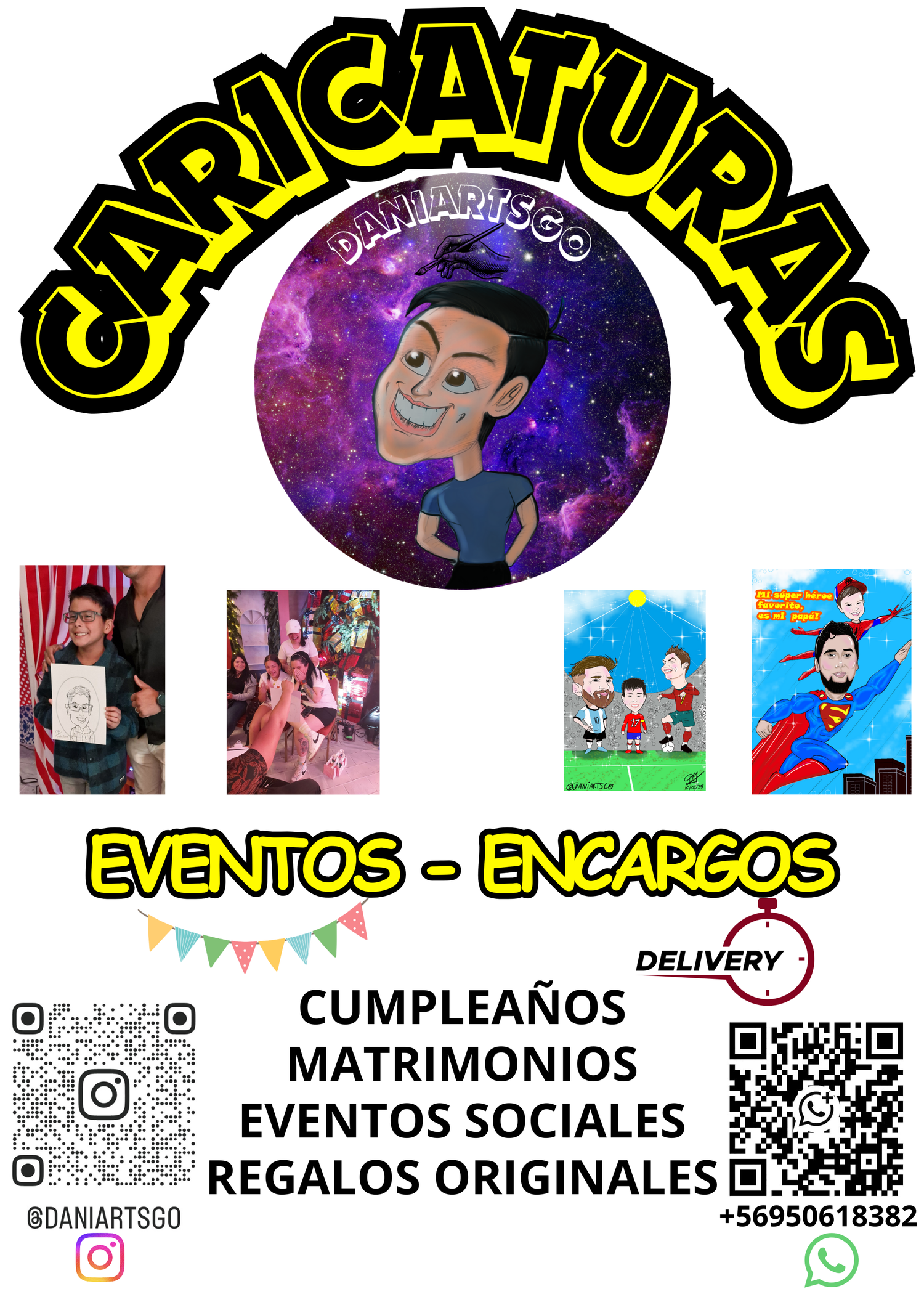 EVENTOS - ENCARGOS @Daniartsgo 🎨