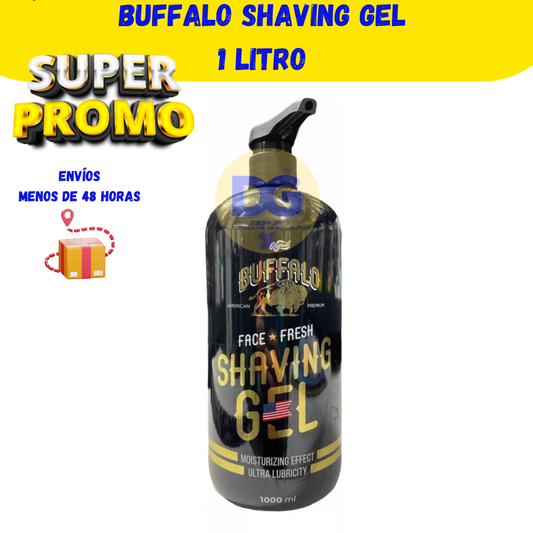 BUFFALO SHAVING GEL 1 LITRO