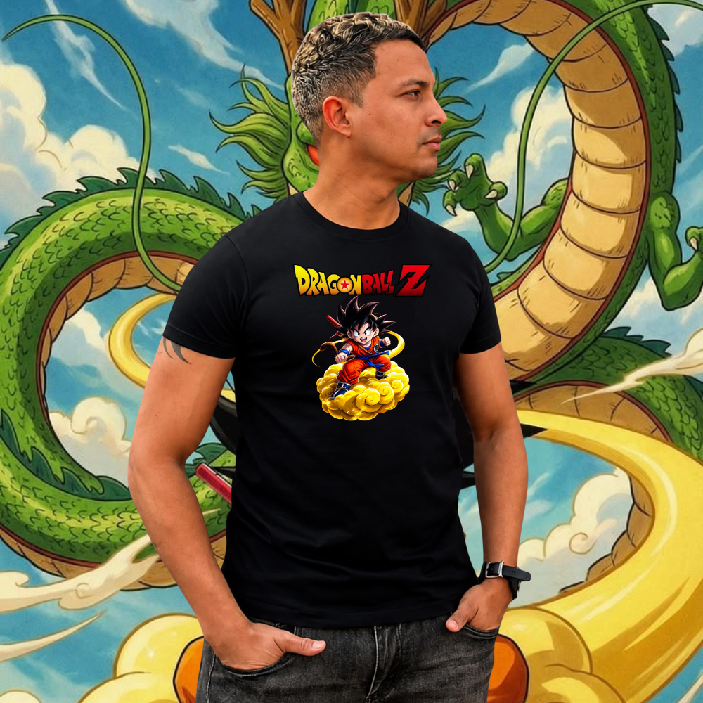 Polera de Dragon Ball 100% Algodón Premium