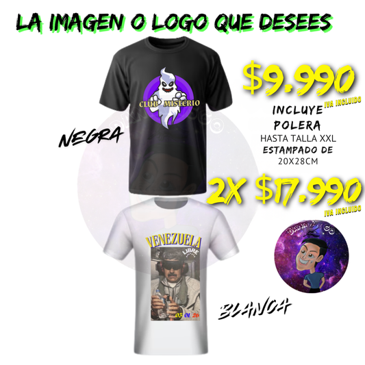 Polera Personalizadas