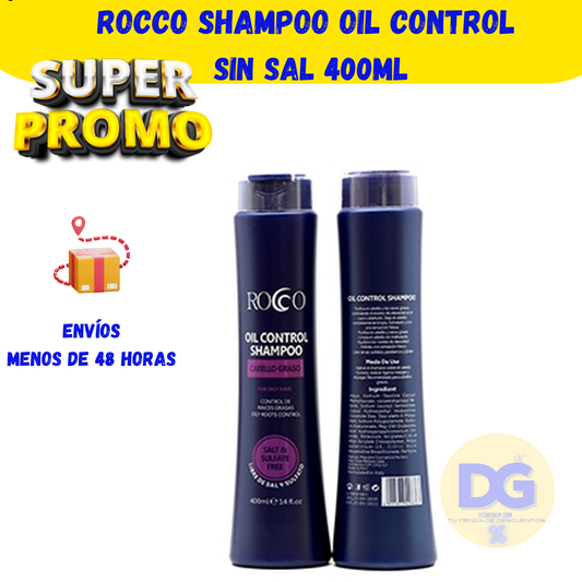 ROCCO Shampoo Oil Control  Sin Sal 400ml