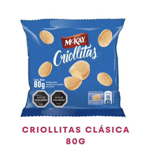 CRIOLLITAS CLÁSICA 80G