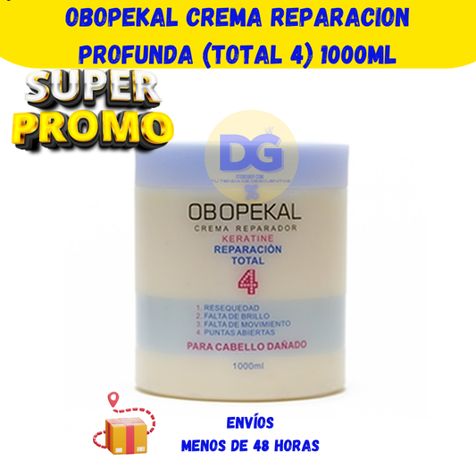 OBOPEKAL Crema Reparacion Profunda (Total 4) 1000ml