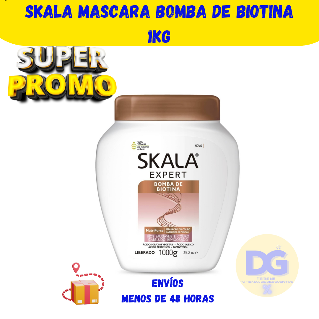 SKALA Mascara Bomba De Biotina 1KG