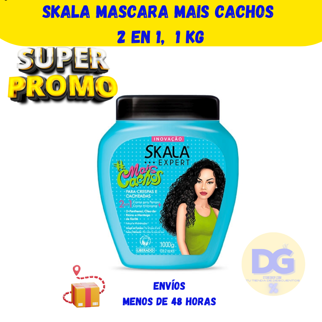 SKALA Mascara Mais Cachos  2 en 1 1 Kg