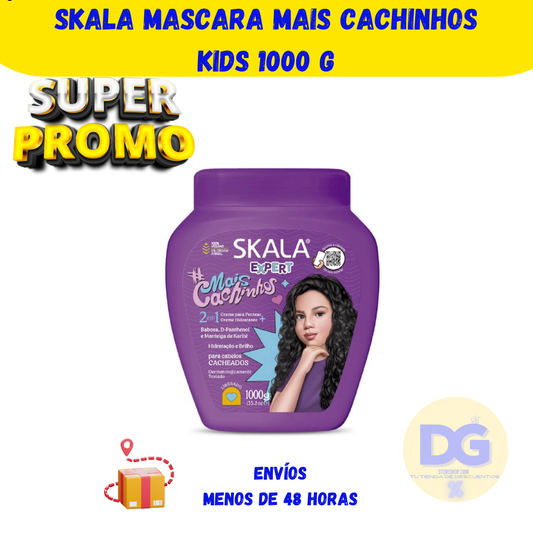 SKALA MASCARA MAIS CACHINHOS KIDS 1000 G