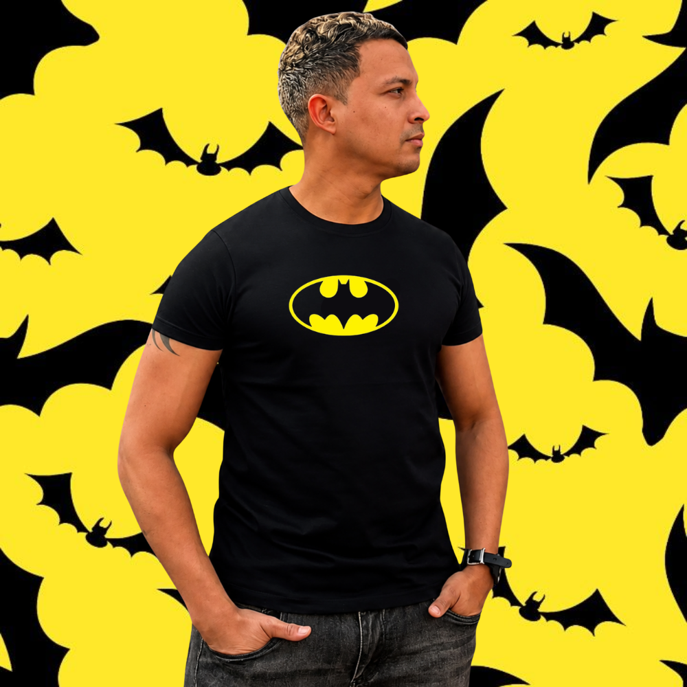 Polera Batman 100% Algodón Premium