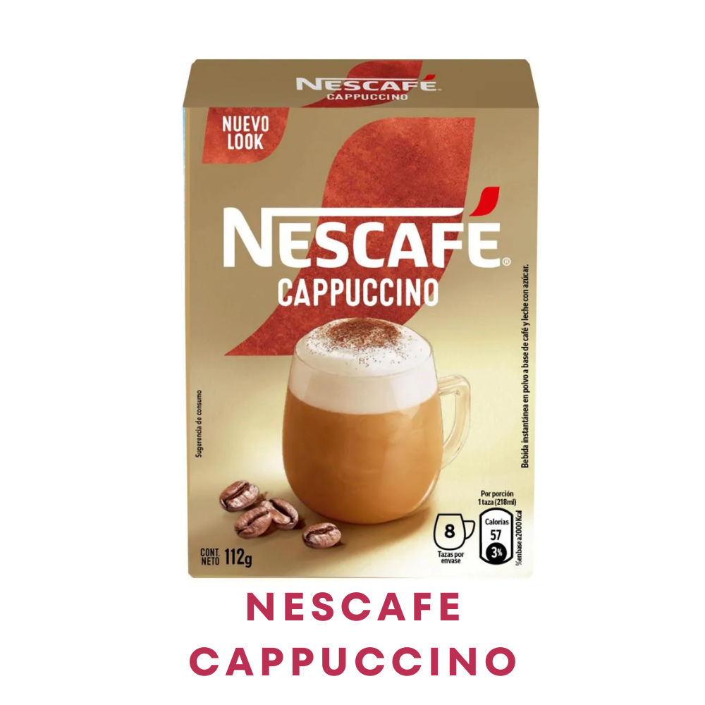 NESCAFE CAPPUCCINO MIXES 140GR