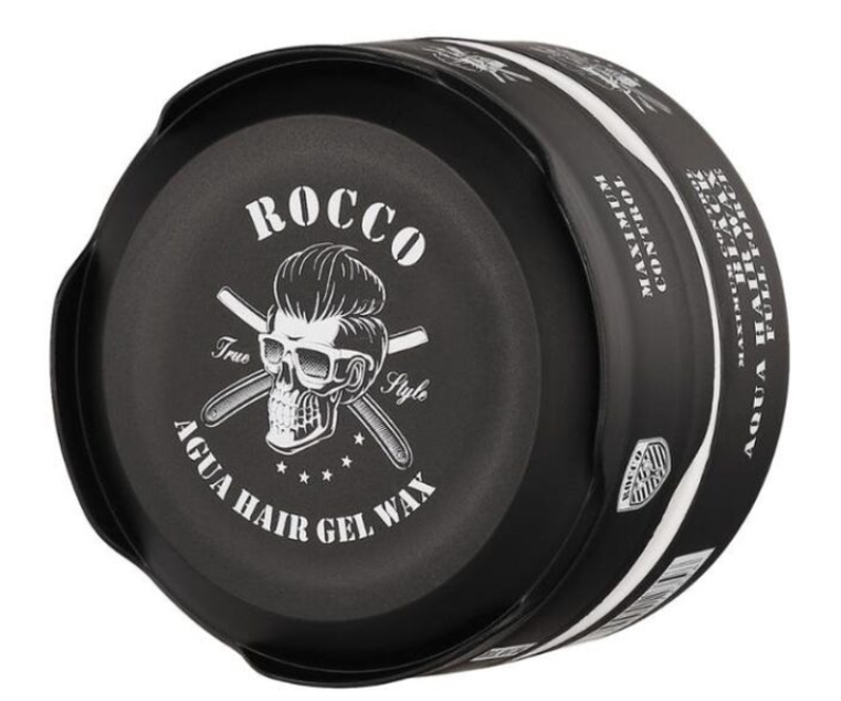 (Negro) Rocco Cera Gel Aqua Hair Wax 150ml