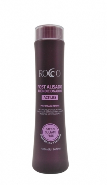 ROCCO Acondicionador Post Alisado Sin Sal 400ml