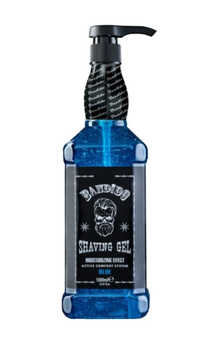 BANDIDO Shaving Gel 1000ml – Blue