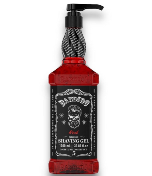 BANDIDO Shaving Gel 1000ml – Red