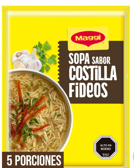 Sopa Costilla Fideos