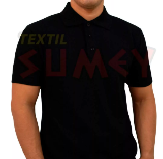 Polera Pique de hombre Manga Corta