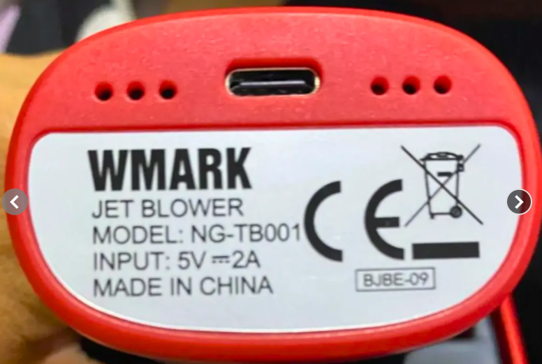 Wmark Sopladora Ventilador Turbo 130.000Rpm NG-TB001