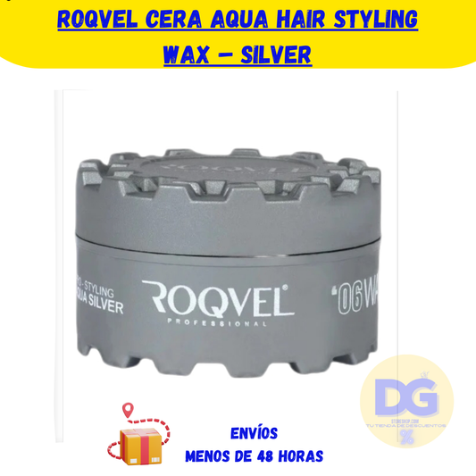 Cera Roqvel Silver efecto Brillante 🌞