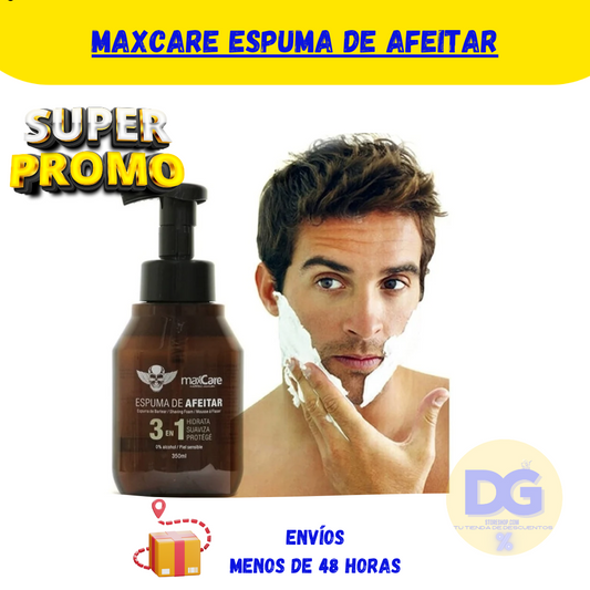 MaxCare Espuma de Afeitar
