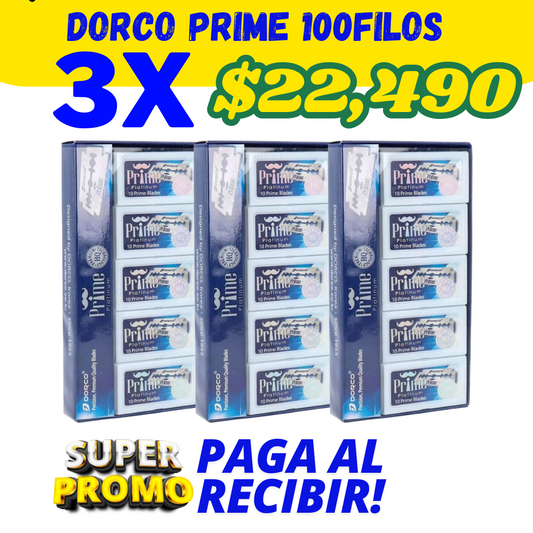 PROMO DORCO PRIME 3 UNIDADES