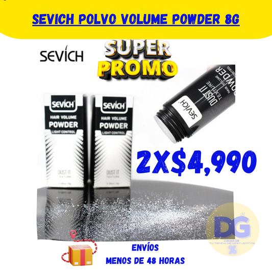 PROMO Sevich Polvo Textuizador Volume Powder 8gr 2Unidades