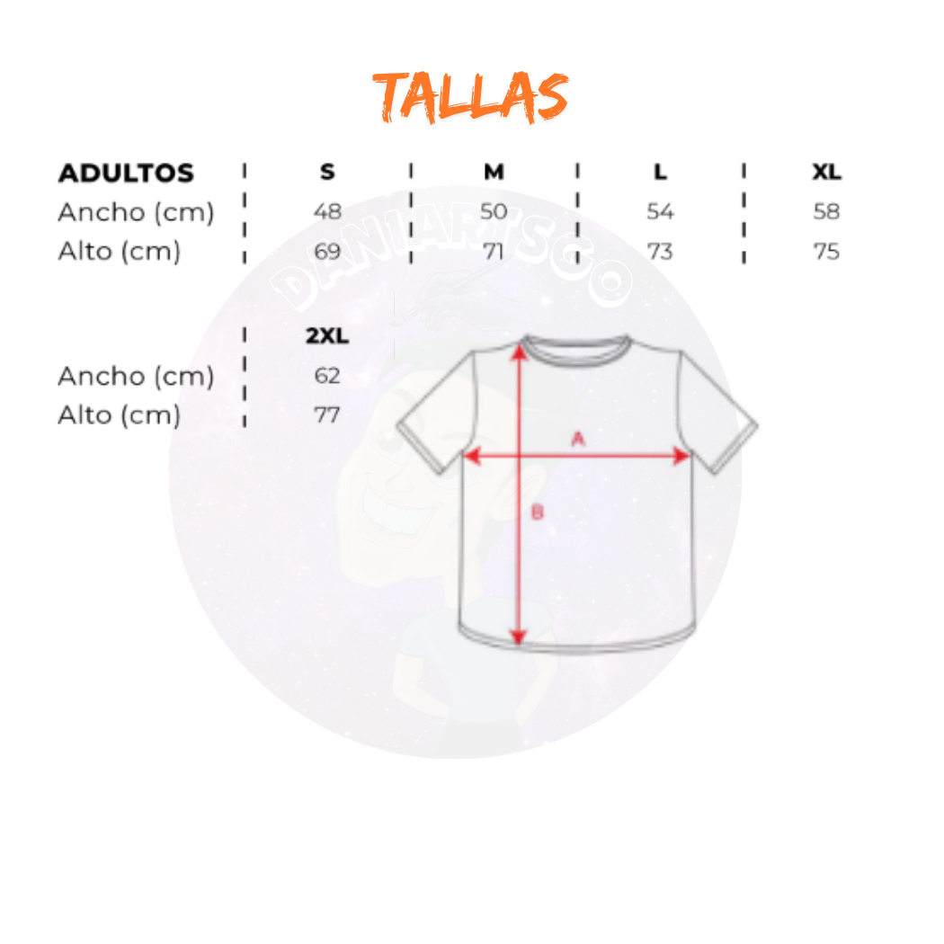Promo 2 Poleras DANIARTSGO 100% Algodón Premium