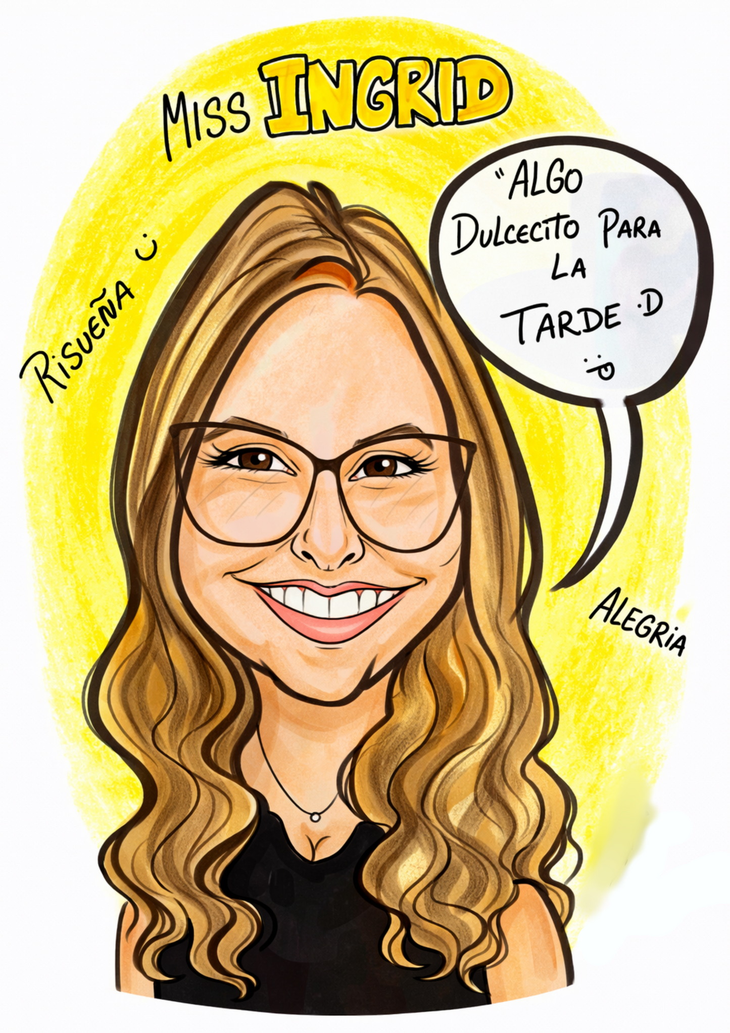 Caricatura en Polera Personalizada