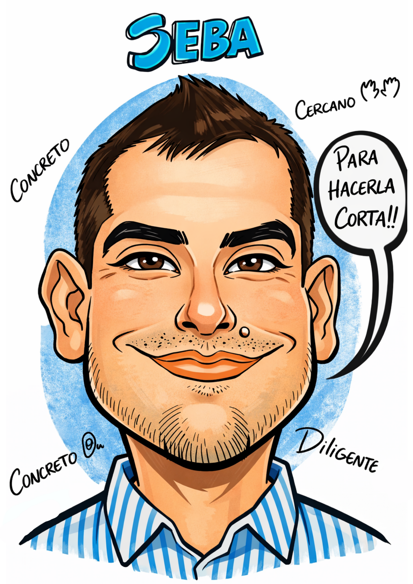 Caricatura en Polera Personalizada