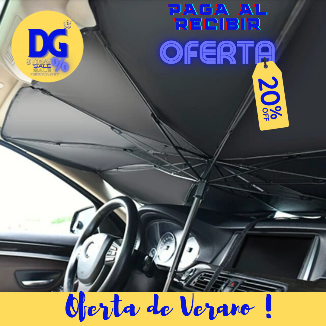 Parasol Plegable para Auto Protección UV™  🛡️🔆- (Paga al Recibir)