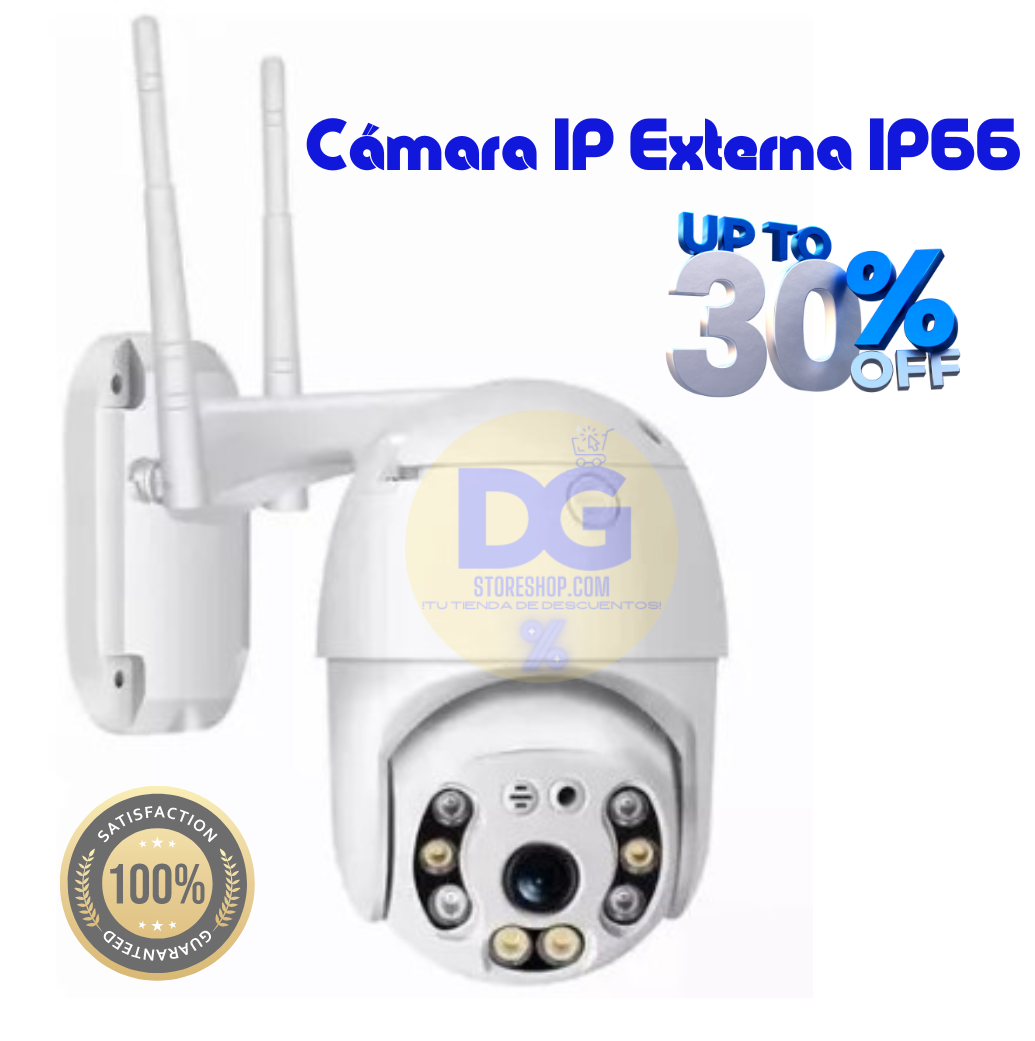 Camara Ip Wifi Exterior Inalambrica 2 Mp