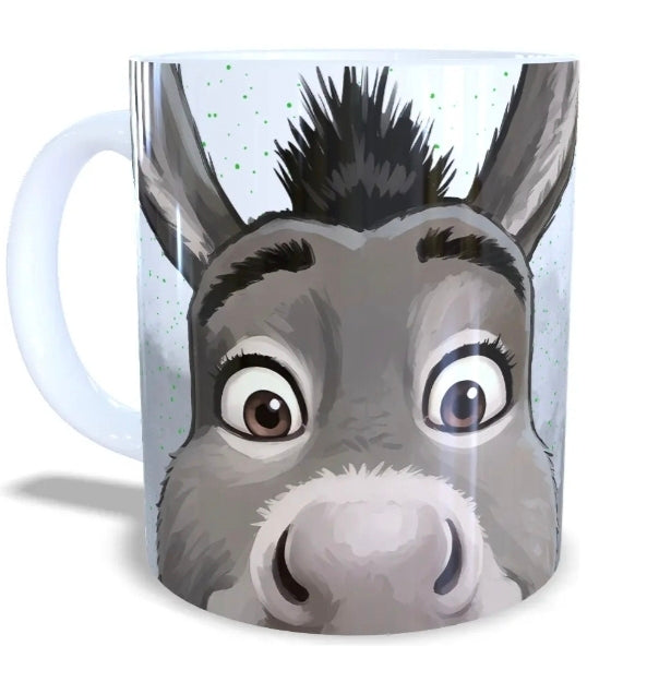 Taza del Burrito de Sherk Divertida