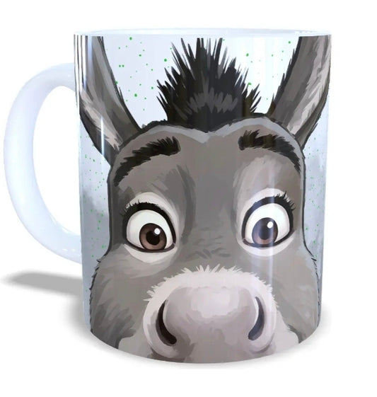 Taza del Burrito de Sherk Divertida
