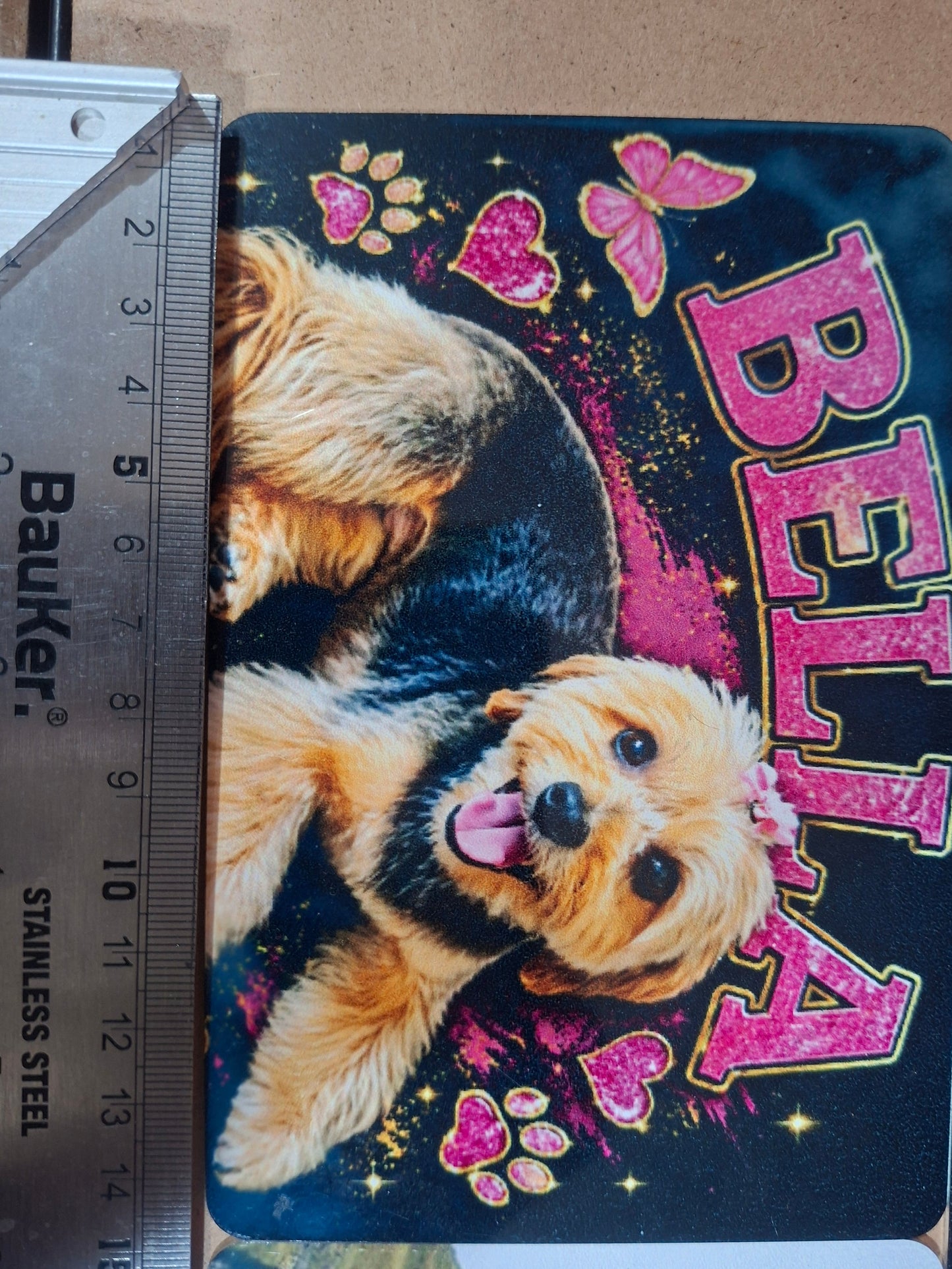 Placa Decorativa Metálica 10x15cm (Tu Diseño Personalizado)