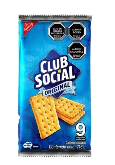 Galleta Club social 9 Unidades de 144gr