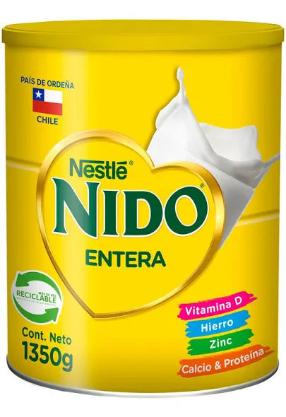 Leche En Polvo Nido Entera 1350g