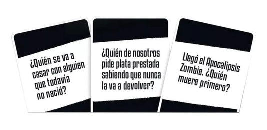 Juego de cartas Amigos de Mierda Buró