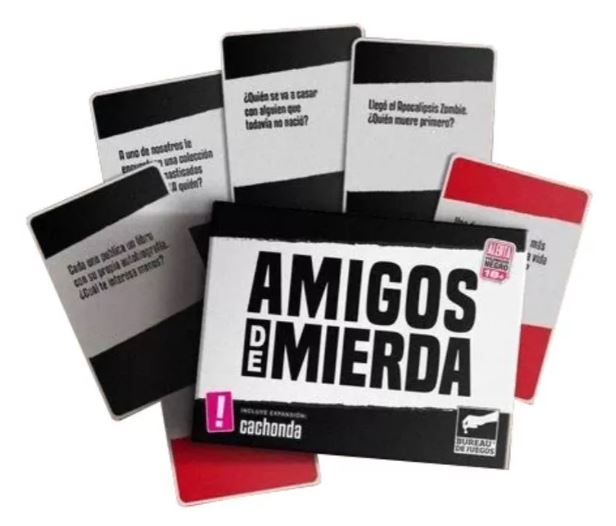 Juego de cartas Amigos de Mierda Buró